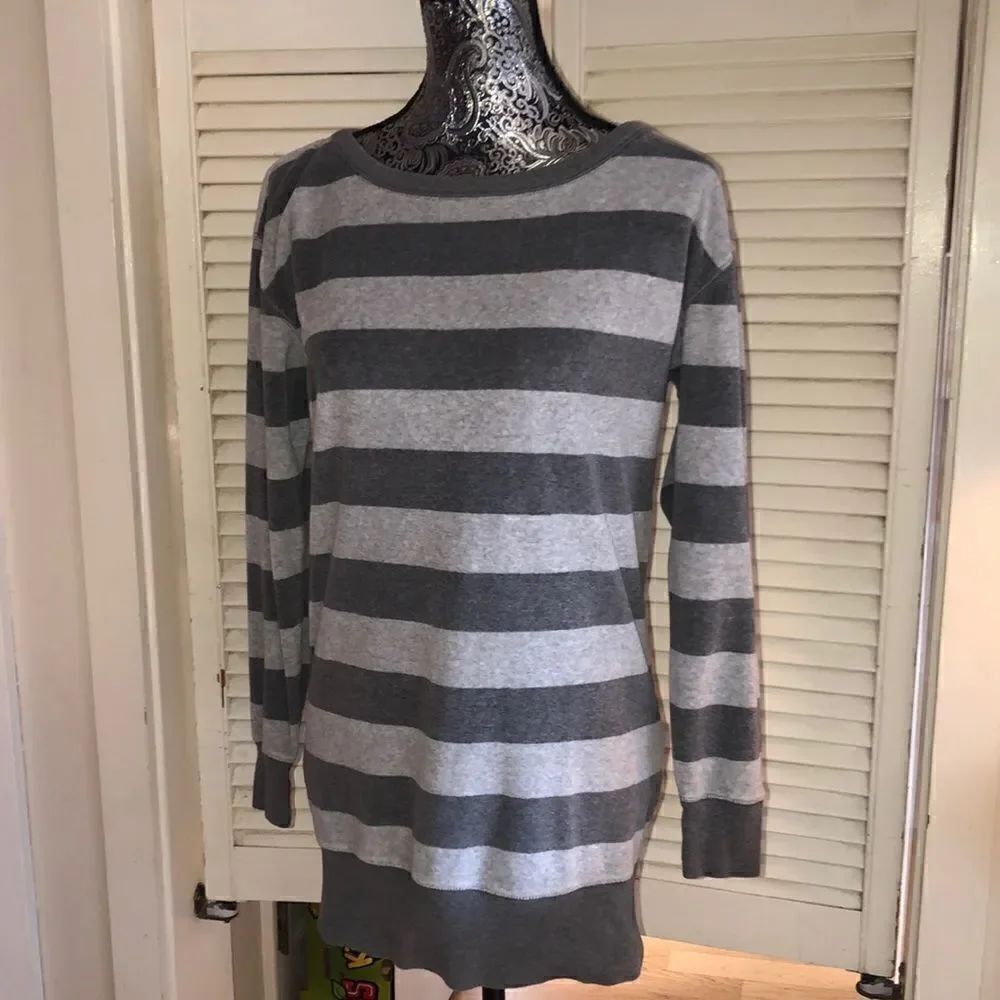 SOFT Terry Fleece Tunic Length Sweatshirt by Juicy Couture.